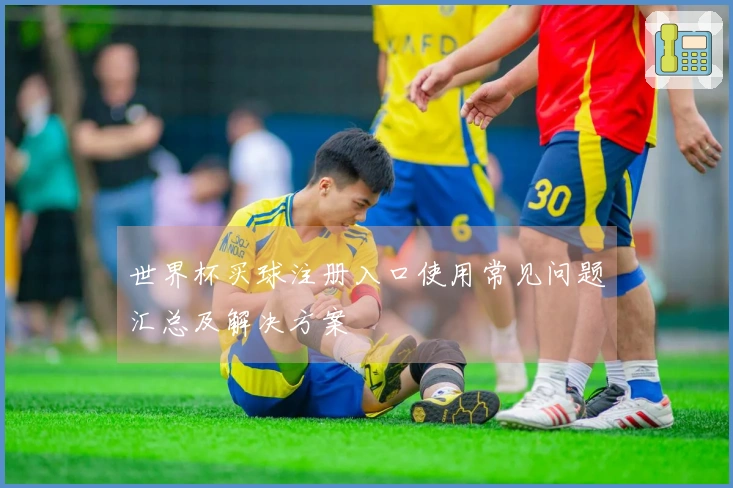 世界杯买球注册入口使用常见问题汇总及解决方案