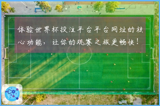 体验世界杯投注平台平台网址的核心功能，让你的观赛之旅更畅快！