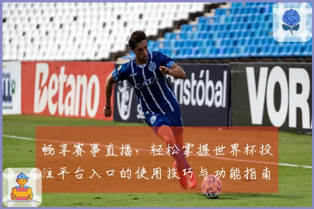 畅享赛事直播，轻松掌握世界杯投注平台入口的使用技巧与功能指南